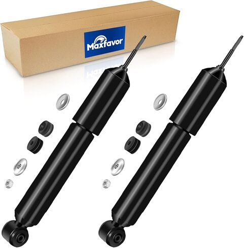 دعامات ممتص الصدمات الأمامية Maxfavor 4WD مناسبة لسيارات Ford F-150 1997-2003 / F-150 Heritage 2004 / F-250 1997-1999 / Expedition 1997 1998 1999 2000 2001 2002، دعامات الصدمات وتعليقات Amortiguadores in Kuwait
