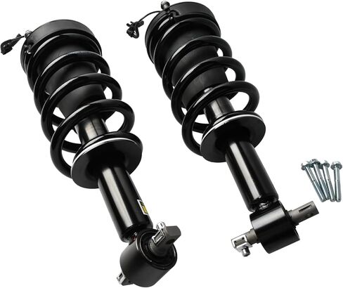 84176631 2 Pcs Front Shock Absorber Struts with Spring Magnetic Assembly Compatible with 2015-2022 Cadillac Escalade Chevy Tahoe Suburban Silverado Sierra GMC 1500 Yukon XL Denali 84977478 in Saudi Arabia