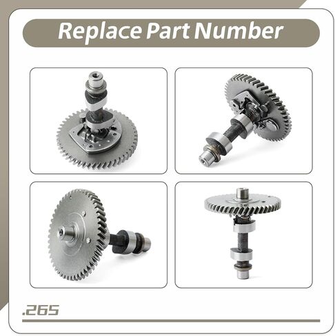 .265 استبدال عمود الحدبات لـ Predator Hemi 212cc لـ Tillotson 196 212 225 لـ Clone GX200 196cc، للدراجات الصغيرة لجزء أداء عربات اليارد in Kuwait