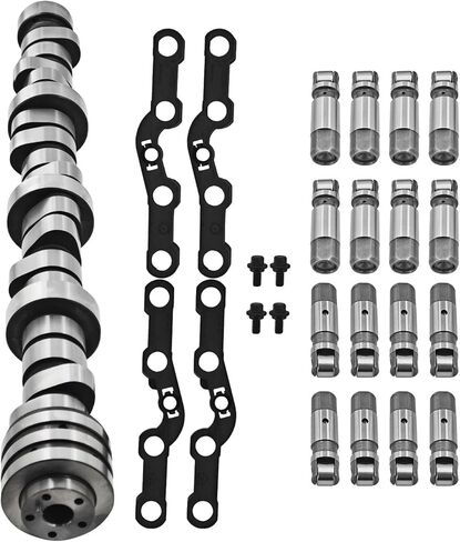 201-300-17 Camshaft and 5038784AD Lifters MDS Delete 5.7L Hemi Kit Fit for Dodge Ram 1500 2500 3500 Challenger Charger for Chrysler 300 for Jeep Commander Grand Cherokee 2009-2019 V8 AWD RWD Non-MDS in Kuwait