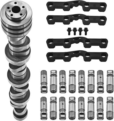 201-300-17 Camshaft and 5038784AD Lifters MDS Delete 5.7L Hemi Kit Fit for Dodge Ram 1500 2500 3500 Challenger Charger for Chrysler 300 for Jeep Commander Grand Cherokee 2009-2019 V8 AWD RWD Non-MDS in Kuwait