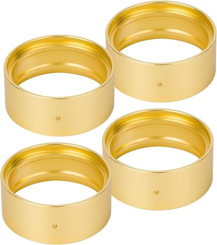 1.9 beadlock Rings Brass Coating Ring Metal Wheel Counterweight for 1/10 TRX4 TRX6 Axial SCX10 Redcat GEN7 GEN8 RC Crawler Car 1.9 Wheel Rim Upgrade (4PCS) in Kuwait