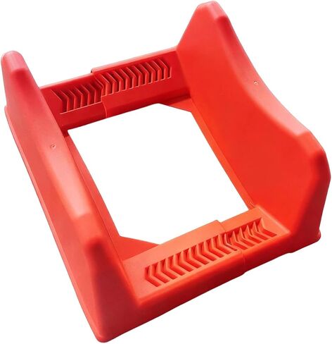 Car Tire Display Stand Wheel Display Rack Rim Holder Storage Base Adjustable Width Stable Easy Installation Lightweight Pp Material Suitable for, White in Saudi Arabia