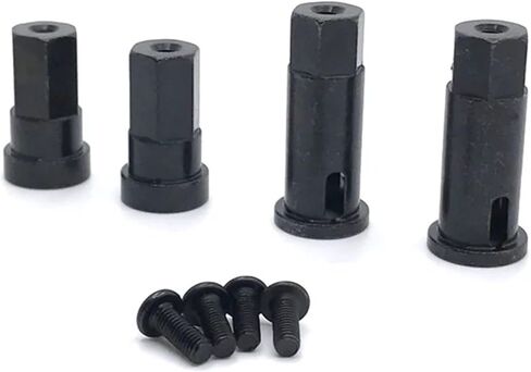 Metal Upgrade Wheel Axle Coupler RC Car Parts Fit For Huangbo ZP1001 02 03 04 06 07 08 09 10 Remote Control Car Accessories in Kuwait