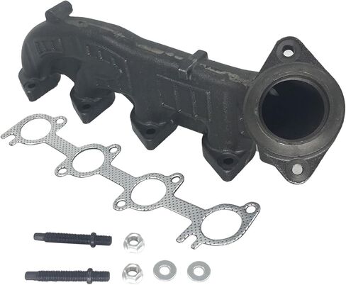 Left Driver Side LH Exhaust Manifold Compatible with 1999-2004 Ford Expedition F150 F250 Lincoln Navigator Replace for 674-460 2L1Z9431CA XL3Z9431FA in Kuwait