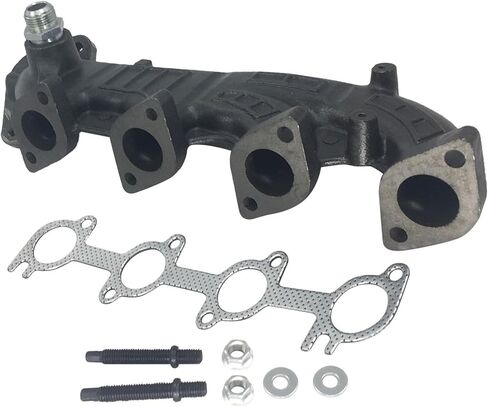 Left Driver Side LH Exhaust Manifold Compatible with 1999-2004 Ford Expedition F150 F250 Lincoln Navigator Replace for 674-460 2L1Z9431CA XL3Z9431FA in Kuwait