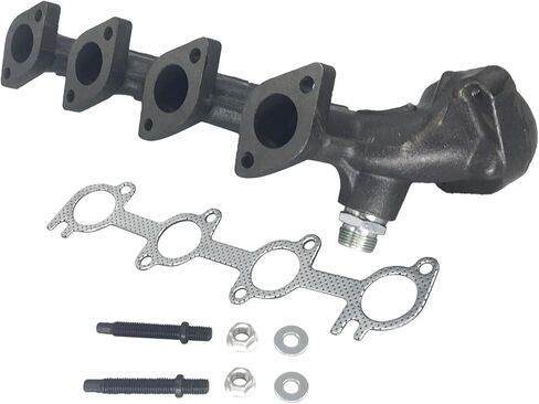 Left Driver Side LH Exhaust Manifold Compatible with 1999-2004 Ford Expedition F150 F250 Lincoln Navigator Replace for 674-460 2L1Z9431CA XL3Z9431FA in Kuwait