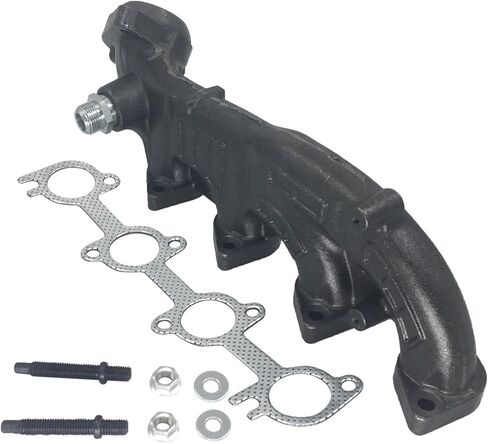 Left Driver Side LH Exhaust Manifold Compatible with 1999-2004 Ford Expedition F150 F250 Lincoln Navigator Replace for 674-460 2L1Z9431CA XL3Z9431FA in Kuwait
