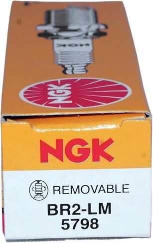NGK BR2-LM - OE Series Standard Nickel Spark Plug - 5798 - Compatible with Various Outdoor Power Equipment Models 1978-2009 - Qty 2 in Kuwait
