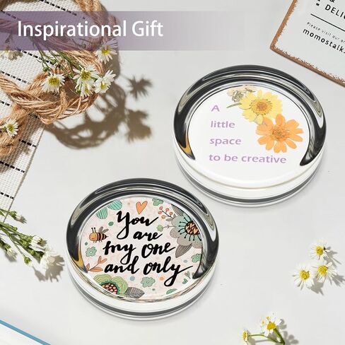 Create Your Own Glass Photo Paperweight Kit, Personalized Engraved Paperweight Craft for Pictures, Custom Photo Gifts Unique Thank You Picture Gifts for Anyone in Saudi Arabia