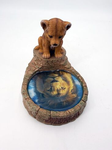 VEOJEIN Mindset is Everything Lion Cub Figurine, Motivational Desk & Office Decor Paperweight, Self Belief Gift for Men Women Teens in Saudi Arabia