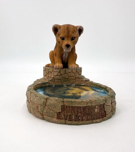 VEOJEIN Mindset is Everything Lion Cub Figurine, Motivational Desk & Office Decor Paperweight, Self Belief Gift for Men Women Teens in Saudi Arabia