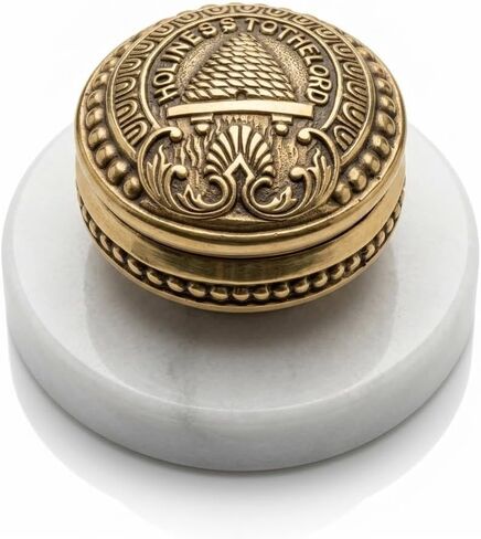 One Moment In Time C10 SLC Temple Doorknob Paperweight Solid Marble White Base Mormon LDS CTR in Kuwait
