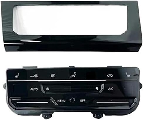 مفتاح هواء للتحكم في المناخ لسيارة VW MQB لجيتا شاشة تعمل باللمس أوتوماتيكية 17G 907 044 BE تزيين 2 منطقة لوحة مفاتيح تكييف الهواء in Kuwait