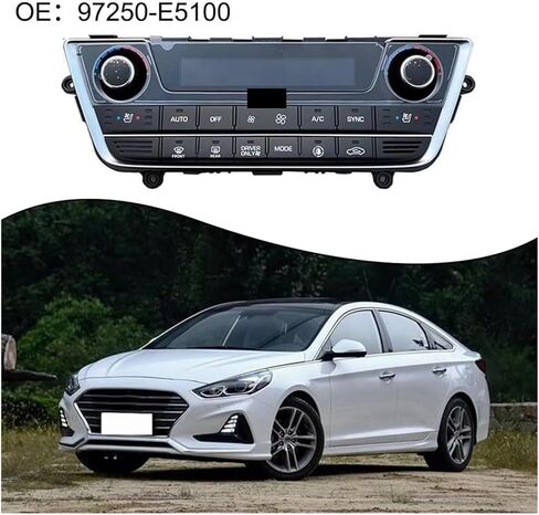التحكم في المناخ مفتاح الهواء لشركة هيونداي لسوناتا LF 97250E5100 97250-E5100 لوحة تكييف هواء السيارات وحدة التحكم وحدة تحكم Con التبديل in Kuwait