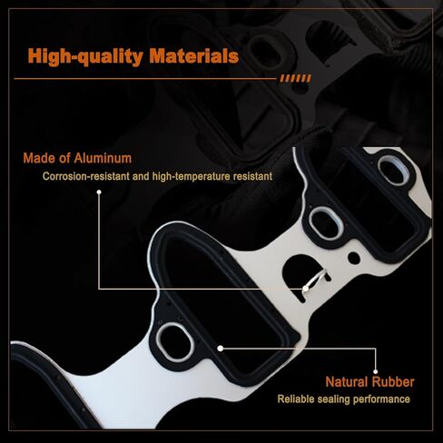 مجموعة حشية مشعب السحب من AUCERAMIC لسيارة Chevy Avalanche/Suburban/Silverado/Express/Tahoe، GMC Sierra/Savana/Yukon، Cadillac Escalade، Hummer 4.8L 5.3L 6.0L 6.2L استبدال OE # MS98016T MIS16340 in Kuwait