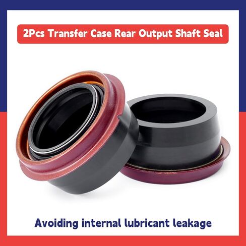 2Pcs 15661460 Transfer Case Rear Output Shaft Seal Replacement for Chevrolet Blazer 1997-2002 For C1500 1991-1996 for C3500 1990-1992 for GMC C2500 1992-2000 for K3500 1990-1993 and more in Kuwait