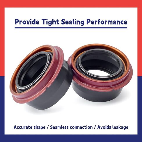 2Pcs 15661460 Transfer Case Rear Output Shaft Seal Replacement for Chevrolet Blazer 1997-2002 For C1500 1991-1996 for C3500 1990-1992 for GMC C2500 1992-2000 for K3500 1990-1993 and more in Kuwait
