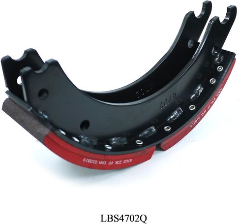 طقم صندوق أحذية الفرامل 4702Q الجديد لـ Meritor Q Plus 15 بوصة × 4 بوصة 23K GAWR مع قطعتين من أحذية الفرامل المبطنة (المرجع # 4702Q) ومجموعة إصلاح الفرامل قطعة واحدة (المرجع # E9064) - بديل لـ OTR4702QRED XKEG4702QP E9064 KIT8824HD in Kuwait