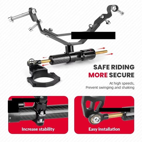 دراجة نارية توجيه المثبط قوس استقرار تصاعد عدة اكسسوارات لكاواساكي ل Z900RS 2018-2024 in Kuwait