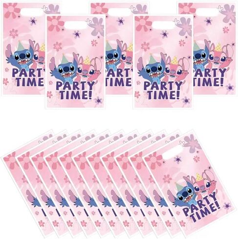 Higyther For Stitch party gift bags 30PCS, supplies, and decorations. Perfect for cartoon parties, ideal for kids, and great for family events, prizes. in Saudi Arabia