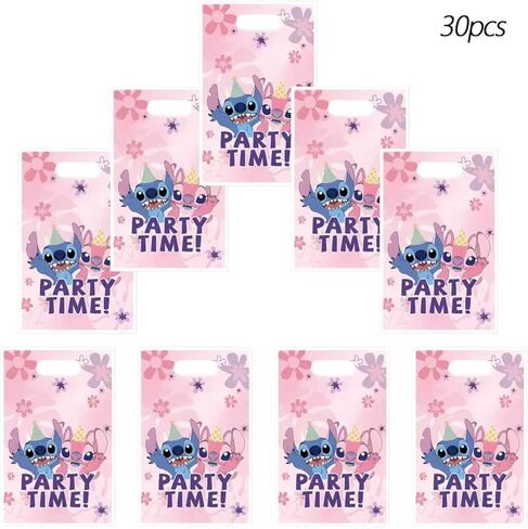 Higyther For Stitch party gift bags 30PCS, supplies, and decorations. Perfect for cartoon parties, ideal for kids, and great for family events, prizes. in Saudi Arabia