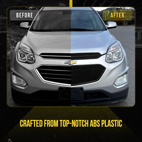 Trim Illusion- Chevy Equinox Black MESH Overlay Grille 2PC in Kuwait