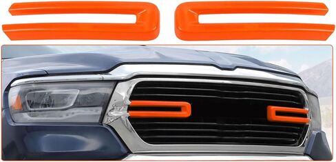 for RAM Front Bumper Grille Side Trim Cover Fit for RAM 2018+ Pink Exterior Accessories 2pcs in Kuwait