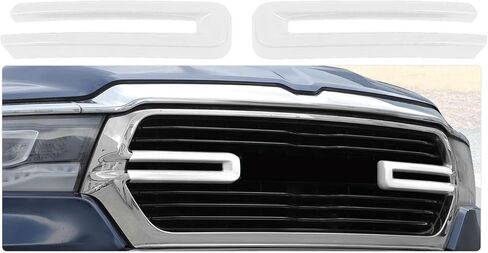 for RAM Front Bumper Grille Side Trim Cover Fit for RAM 2018+ Pink Exterior Accessories 2pcs in Kuwait
