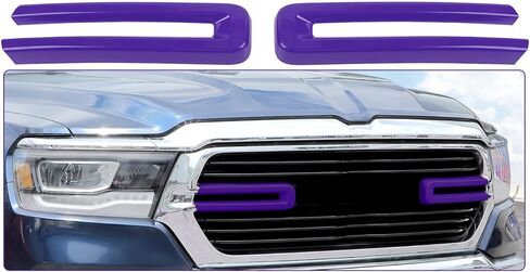 for RAM Front Bumper Grille Side Trim Cover Fit for RAM 2018+ Pink Exterior Accessories 2pcs in Kuwait