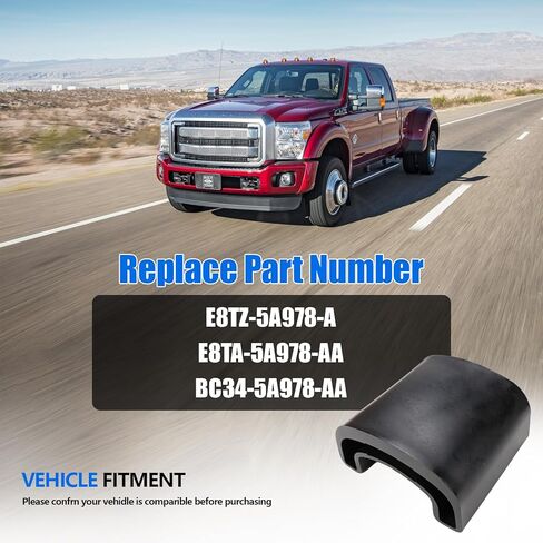 وسادة جلبة عازلة من أوراق الشجر متوافقة مع Ford F250 F350 F450 F550 Super Duty 1992-2025 تحل محل E8TA-5A978-AA، E8TZ5A978A - 4 قطع in Kuwait