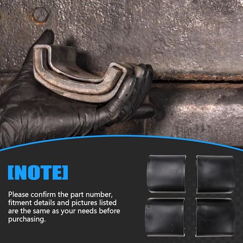 وسادة جلبة عازلة من أوراق الشجر متوافقة مع Ford F250 F350 F450 F550 Super Duty 1992-2025 تحل محل E8TA-5A978-AA، E8TZ5A978A - 4 قطع in Kuwait