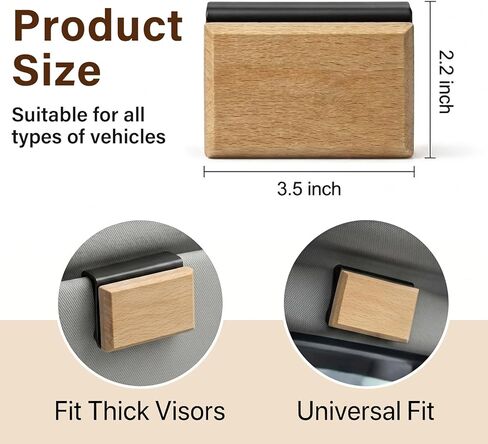 Car Air Freshener 4 Pack, Natural Wood Air Freshener with 2 Visor Clips, Long Lasting Scent Freshener for Vehicle, Car Scent Diffuser for Truck SUV Sedan (Pine, Fruit, Open Air, Tea Tree) in Saudi Arabia