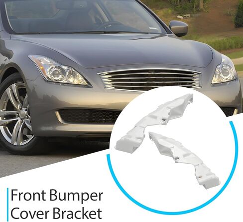 62059JK000 Front Bumper Cover Bracket Pair Compatible with Infiniti G25 (2011-2012) G35 (2007-2008) G37 (2008-2013) Q40 (2015) Replace 62058JK000 in Kuwait