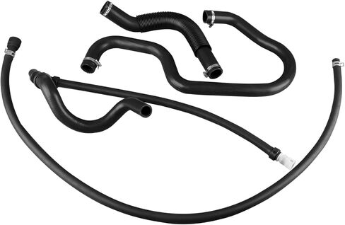 Upper & Lower Radiator Coolant Hose and Engine Heater Inlet & Lower Radiator Outlet Hose Compatible with Cadillac Escalade Chevy Silverado Suburban Tahoe GMC Yukon 2007-2014 Replace 22827731 626-619 in Kuwait
