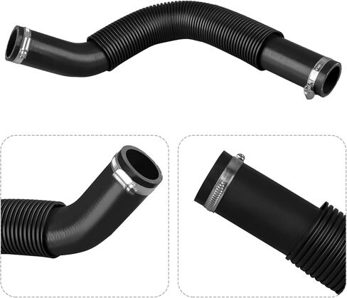 Upper & Lower Radiator Coolant Hose and Engine Heater Inlet & Lower Radiator Outlet Hose Compatible with Cadillac Escalade Chevy Silverado Suburban Tahoe GMC Yukon 2007-2014 Replace 22827731 626-619 in Kuwait