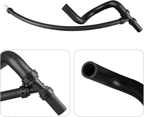 Upper & Lower Radiator Coolant Hose and Engine Heater Inlet & Lower Radiator Outlet Hose Compatible with Cadillac Escalade Chevy Silverado Suburban Tahoe GMC Yukon 2007-2014 Replace 22827731 626-619 in Kuwait