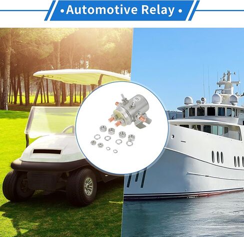 Golf Cart Marine Boat Solenoid Relay for Winch Motor 12V 150A 6 Terminal Relay in Kuwait