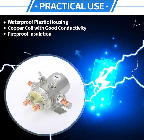 Golf Cart Marine Boat Solenoid Relay for Winch Motor 12V 150A 6 Terminal Relay in Kuwait