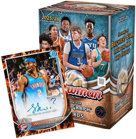 Topps NBA Bowman Basketball Trading Card in Kuwait
