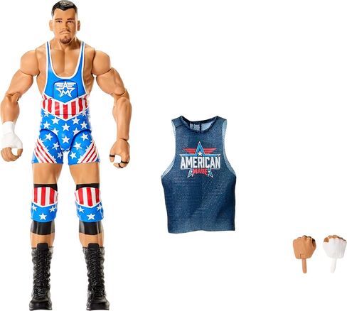 Mattel WWE Elite Action Figure & Accessories، مجموعة السلسلة #122، 6 بوصات Julius Creed القابلة للتجميع مع 25 نقطة مفصلية وأيدي قابلة للتبديل in Kuwait
