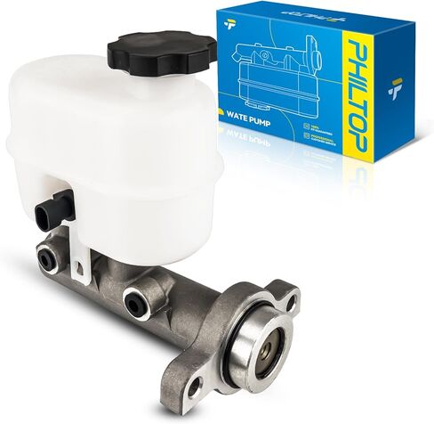 PHILTOP Brake Master Cylinder with Reversior Compatible with 2007-2008 Silverado 1500, Tahoe, Sierra 1500, Suburban 1500, Yukon, Avalanche, Yukon XL 1500, Replace OE# M630453 in Kuwait