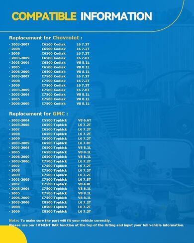 أسطوانة الفرامل الرئيسية من PHILTOP مع عاكس متوافق مع 2003-2009 GMC C6500 Topkick، C4500 Topkick، شيفروليه C7500 Kodiak، C6500 Kodiak، C5500 Topkick، C4500 Kodiak، استبدال OE# M630274 in Kuwait