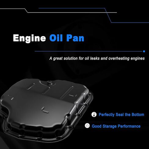 وعاء زيت ناقل الحركة من AUCERAMIC لسيارة Toyota Corolla 2014-2024، Corolla iM 2017-2018، Scion iM 2016 L4 1.8L استبدال وعاء تصريف الزيت #35106-12210 in Kuwait