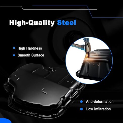 وعاء زيت ناقل الحركة من AUCERAMIC لسيارة Toyota Corolla 2014-2024، Corolla iM 2017-2018، Scion iM 2016 L4 1.8L استبدال وعاء تصريف الزيت #35106-12210 in Kuwait
