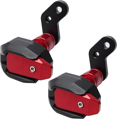 Frame Slider Replacement for Kawasaki ZX6R ZX-6R ZX 636 2024 2025, CNC Aluminum Motorcycle Protector Crash Pad Falling Protection Accessories(Red) in Saudi Arabia