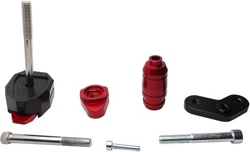 Frame Slider Replacement for Kawasaki ZX6R ZX-6R ZX 636 2024 2025, CNC Aluminum Motorcycle Protector Crash Pad Falling Protection Accessories(Red) in Saudi Arabia