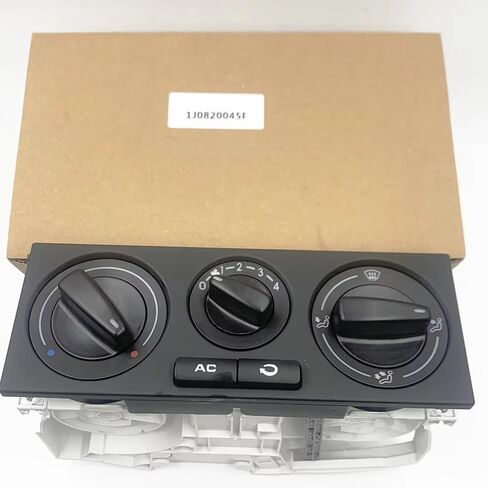 مفتاح Air Con 1J0820045F 1C0820045D 1C0820045E 1C0820045C متوافق مع VW للجولف لجيتا لبيتل AC تكييف الهواء لوحة التحكم في المناخ in Kuwait