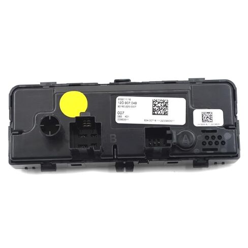 Air Con Switch Compatible with VW for Tiguan MK2 12D907049 Rear Air Conditioning Panel Rear Armrest Air Conditioning Control Switch in Kuwait