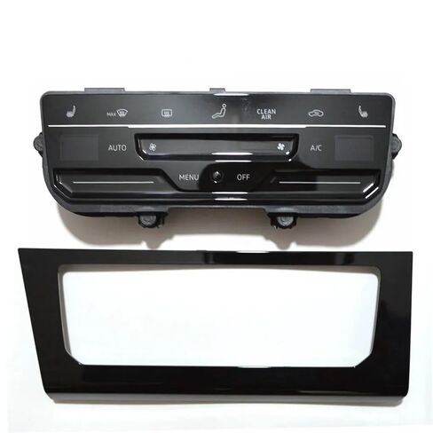 Air Con Switch Compatible with VW for Jetta MK7 LCD Screen Car Air Conditioning Panel Automatic AC Air Conditioning Switch(2pcs) in Kuwait